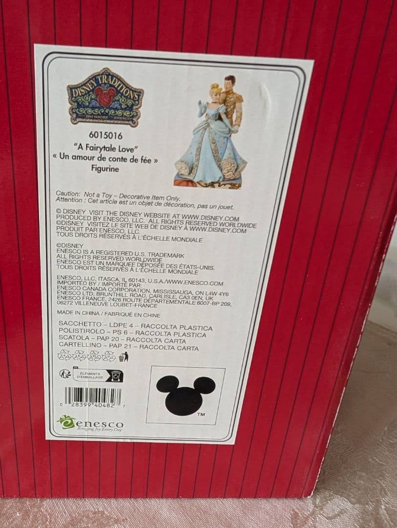 シンデレラ 王子 フィギュア エネスコ　ジムショア