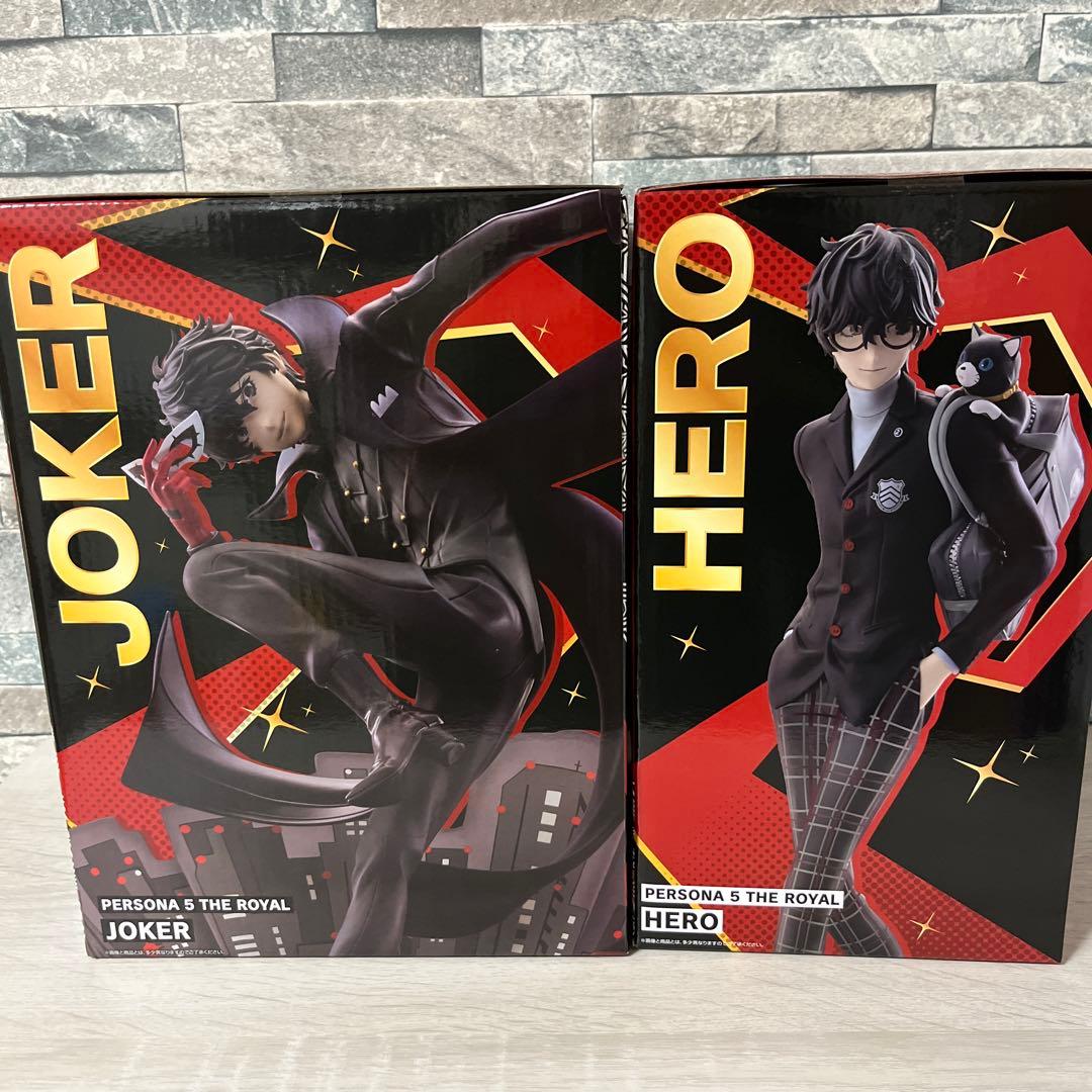 【f.】ペルソナ5 一番くじ ジョーカー 主人公 フィギュア