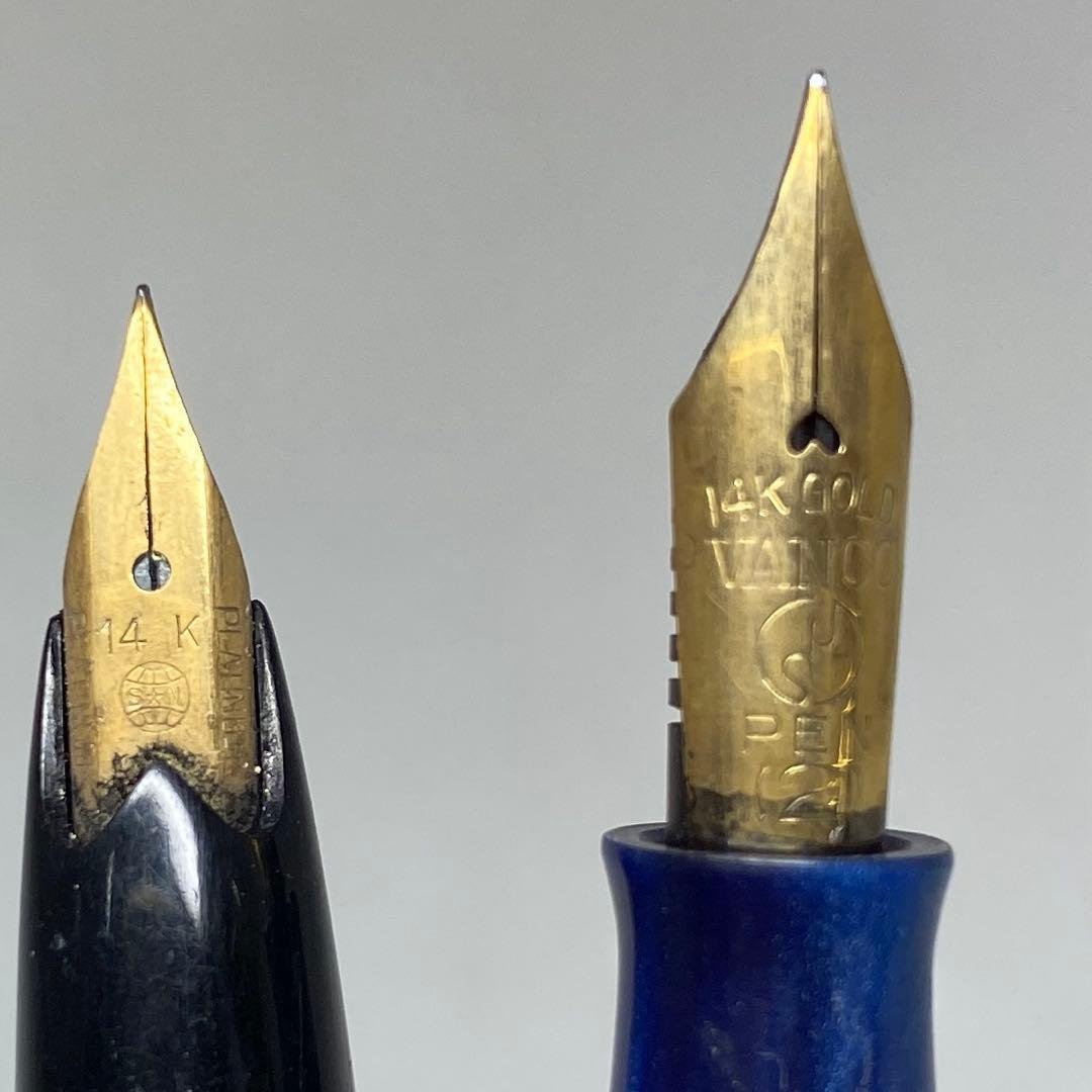 14K,K14刻印　万年筆　4本　トヒカ　47g 東N7-1021①