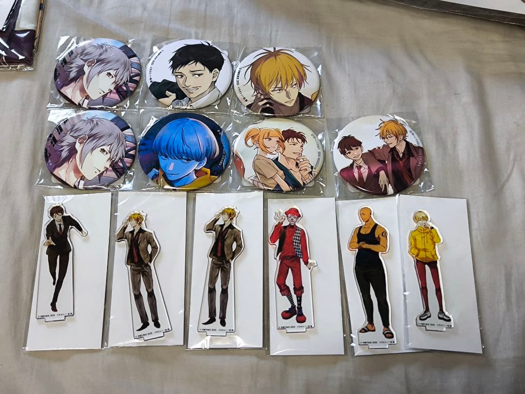 博多豚骨ラーメンズ くじ引き堂 缶バッジ セット まとめ売り