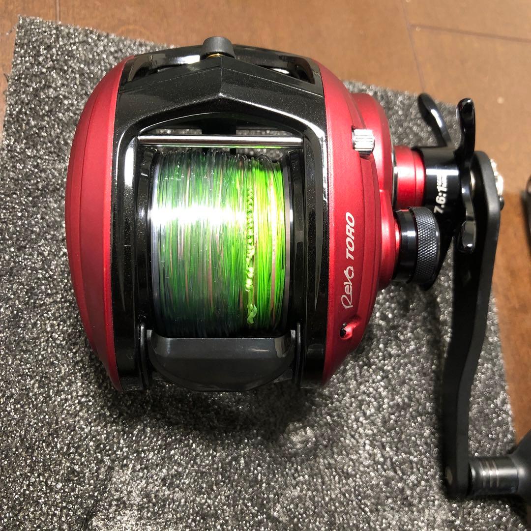 アブガルシア　Revoトロロケット　タトゥーラ　ソルティスト　コンクエスト400