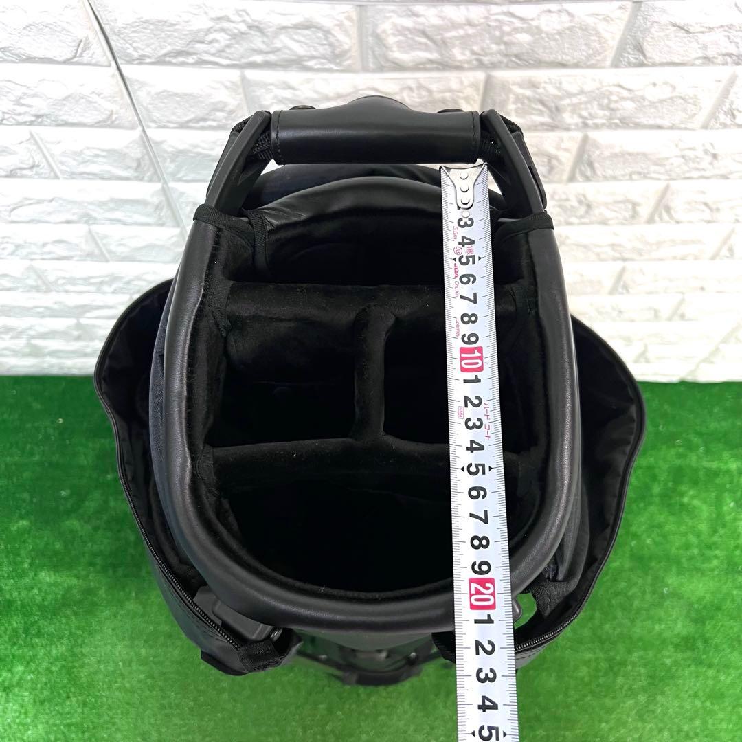 美品　Vessel スタンド式　キャディーバッグ　黒　良好　特価