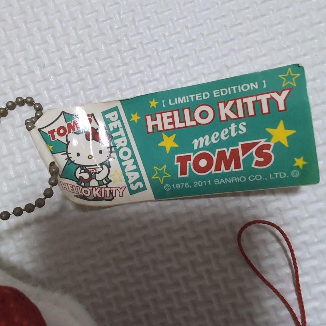 激レア　ハローキティ　meets TOM'S ストラップ　 ぬいぐるみ