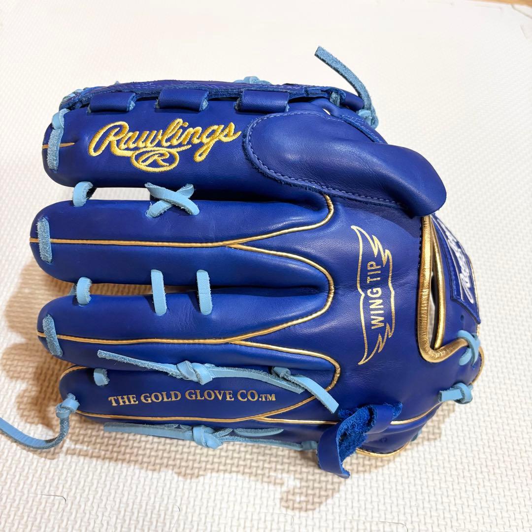 【美品】Rawlings ローリングス 投手用 ロイヤル 軟式