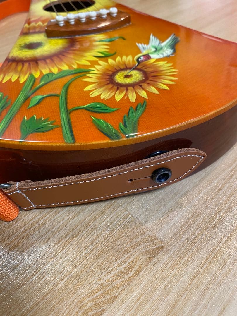 【FLuffy】 トラベルギター ストラップ ケース付