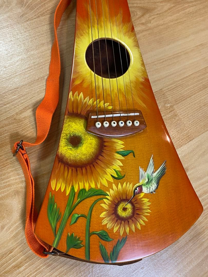 【FLuffy】 トラベルギター ストラップ ケース付