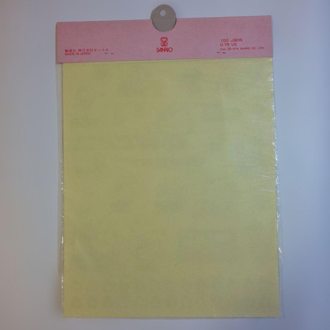 昭和レトロ 1976年 サンリオ ハローキティ シール 未開封