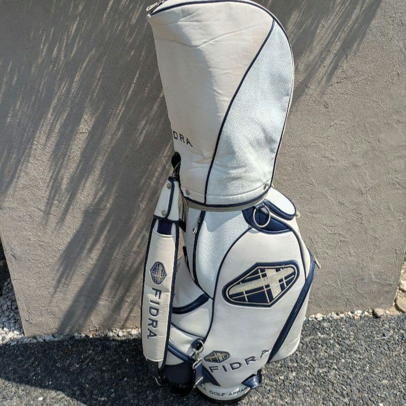フィドラ大型キャディバッグ中古メンズFIDRAゴルフクラブバッグオシャレ