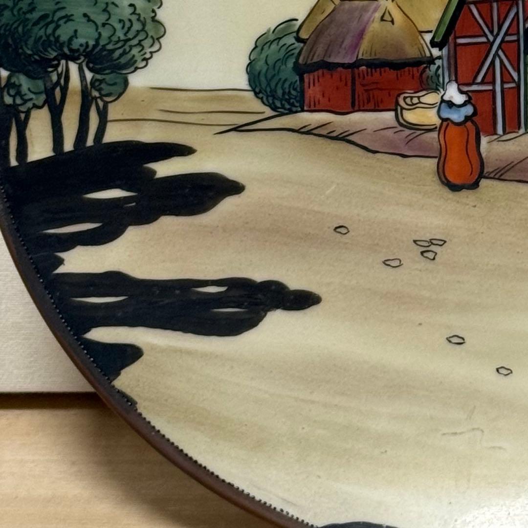 【100年物・希少】オールドノリタケ 飾り皿 25.5cm M-NIPPON