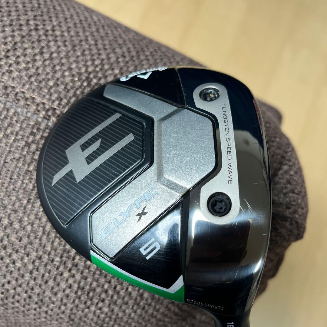 キャロウェイ エリートＸ5w18度硬さ(Ｓ)