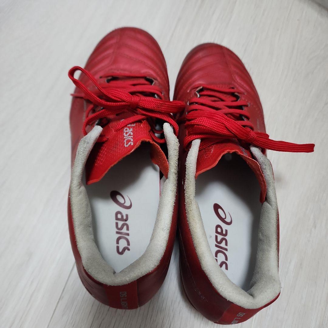 asics PRO サッカースパイク 赤　23㎝