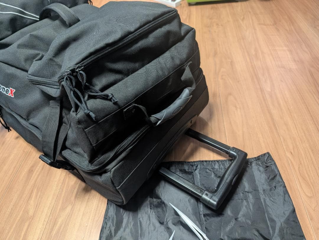 IDoneX .アイディーワン.ボストンキャリーバッグ.大容量.ブラック