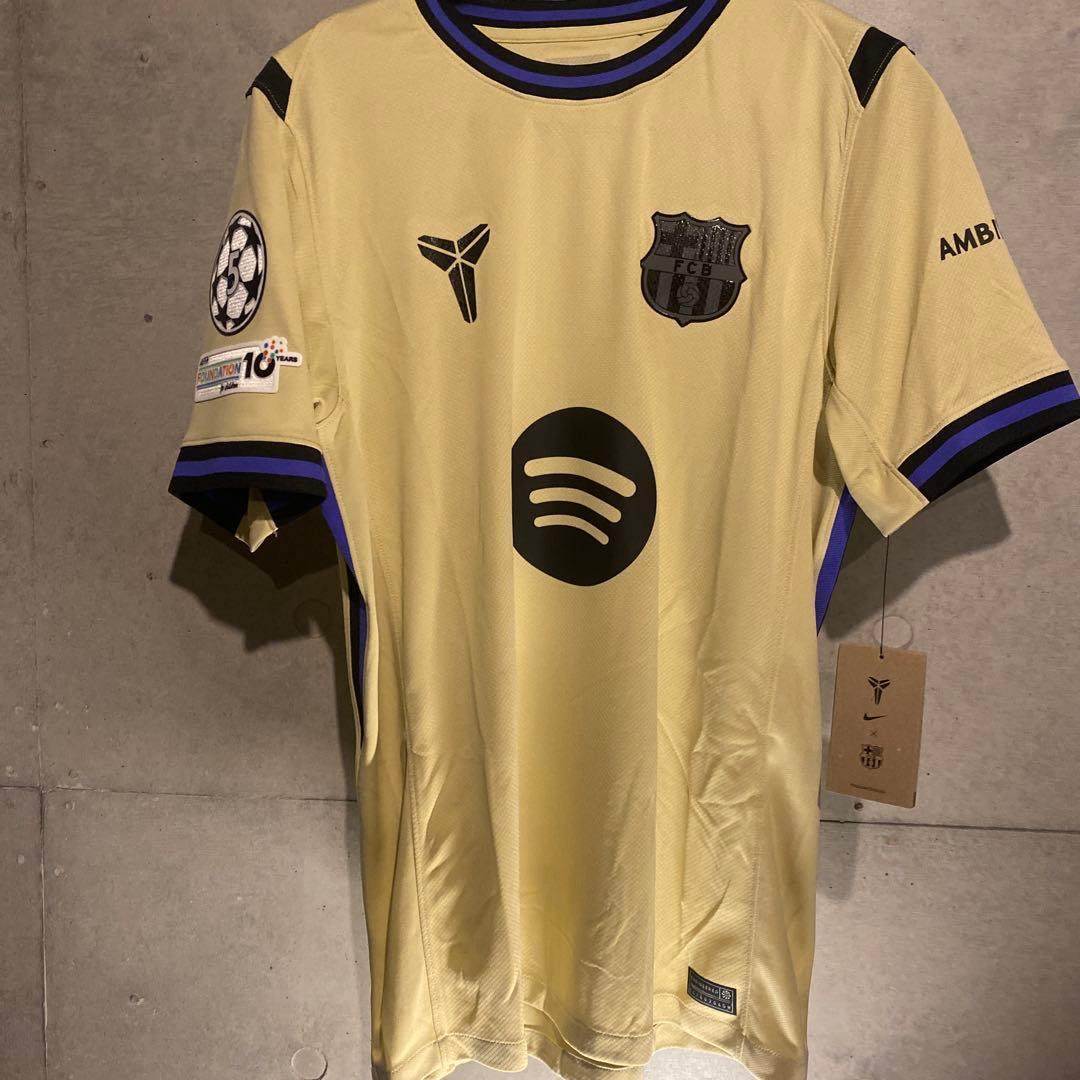 ラフィーニャ　バルセロナ　25/26　アウェイ　CL仕様