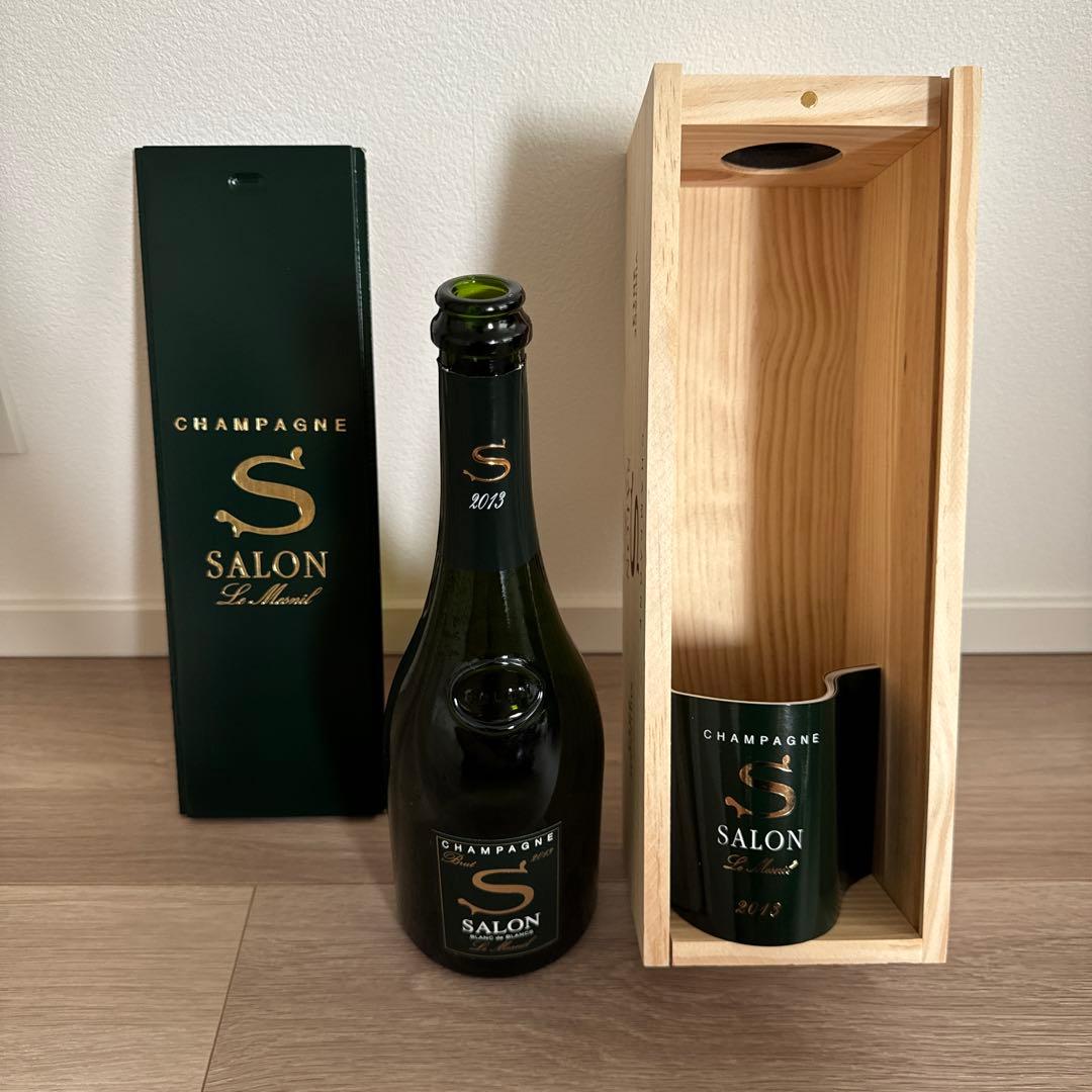 Salon 2013の木箱と空き瓶 （中身無し）