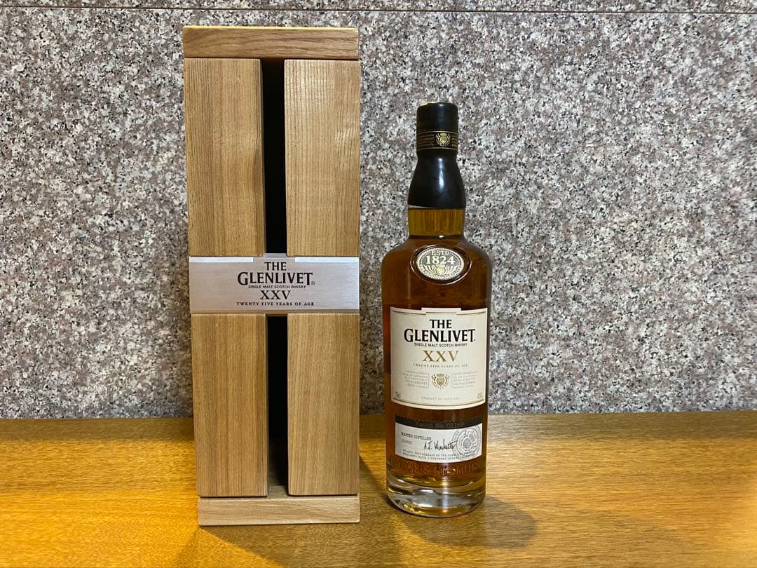THE GLENLIVET グレンリベット25年 XXV 43％