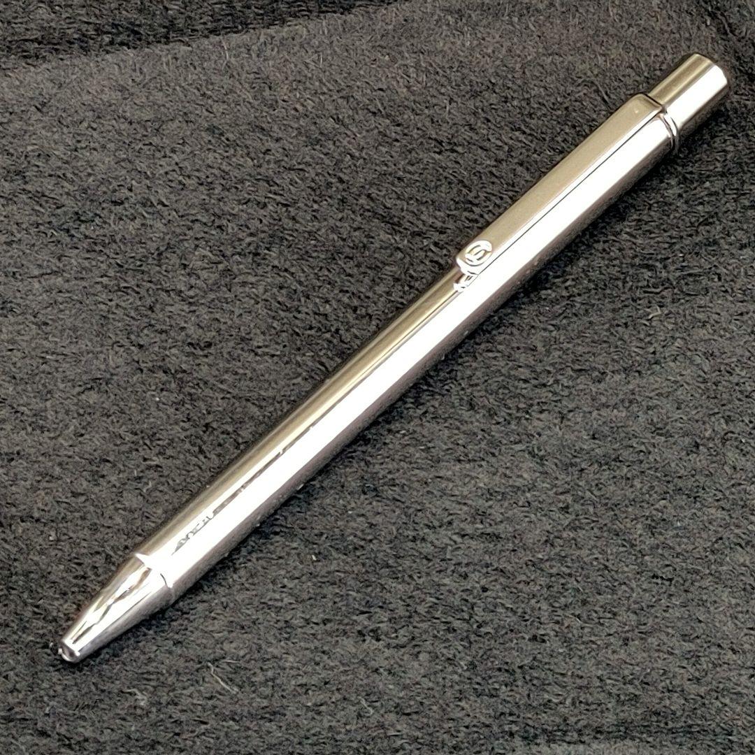 Cartier カルティエ マストドゥ ボールペン 筆記具 ロゴ刻印 シルバー