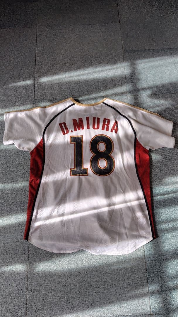 横浜ベイスターズ　2007年、2008年交流戦レプリカユニフォーム　三浦大輔