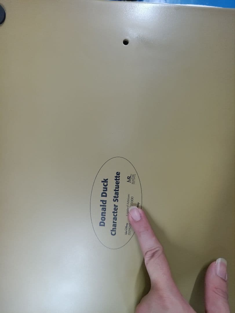 ドナルド スタチュー マスターレプリカ ディズニー 特大 フィギュア 置物　限定