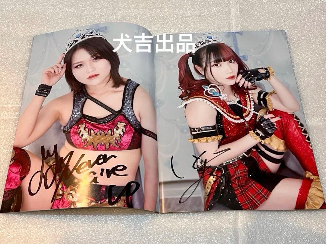 東京女子プロレス SSP22 VIP席特典 全選手直筆サイン入り tjpw