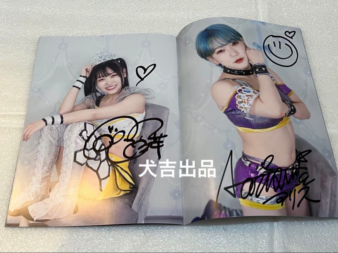 東京女子プロレス SSP22 VIP席特典 全選手直筆サイン入り tjpw