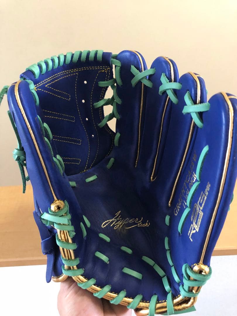 Rawlings Hyper Tech グローブ 青色 投手用グローブ