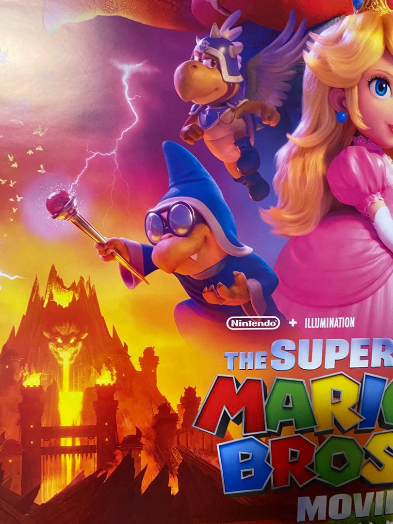 ザ•スーパーマリオブラザーズ•ムービー 非売品B1ポスター