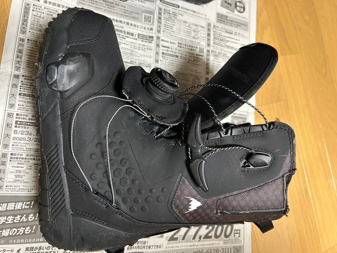 スノーボード burton ion step on 25.5cm