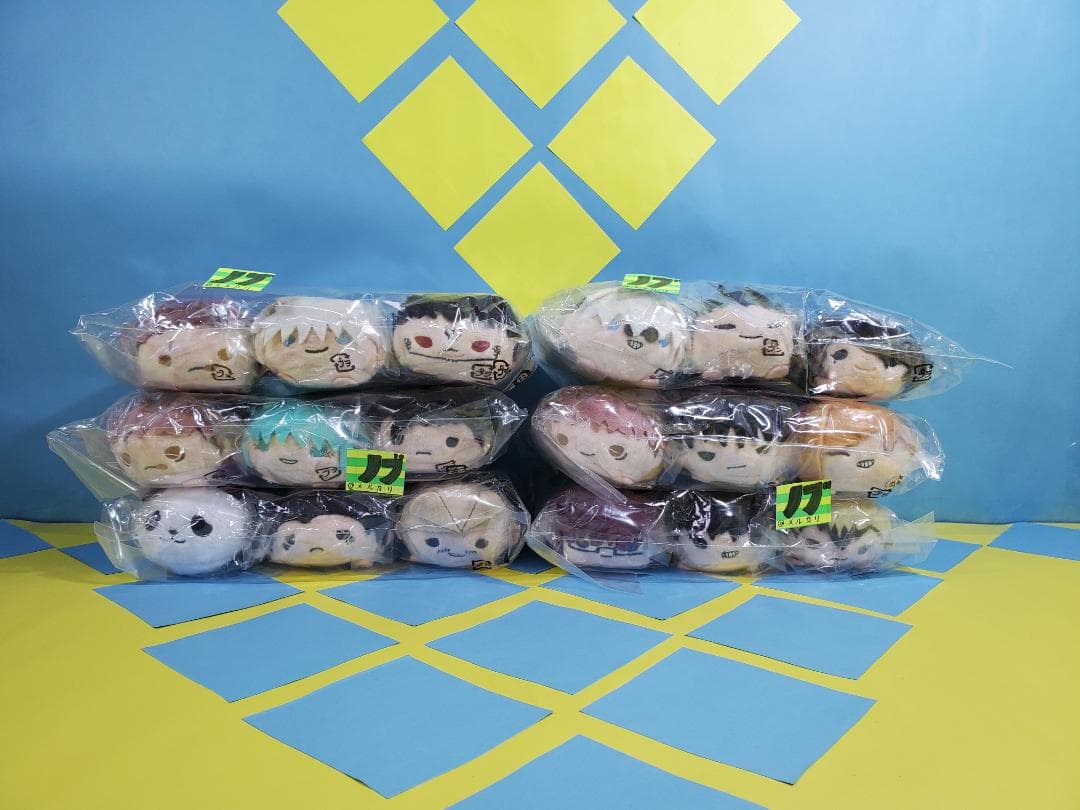 芥見下々 呪術廻戦展 のるキャラマスコット 3体セット 全18種 コンプリート⑧