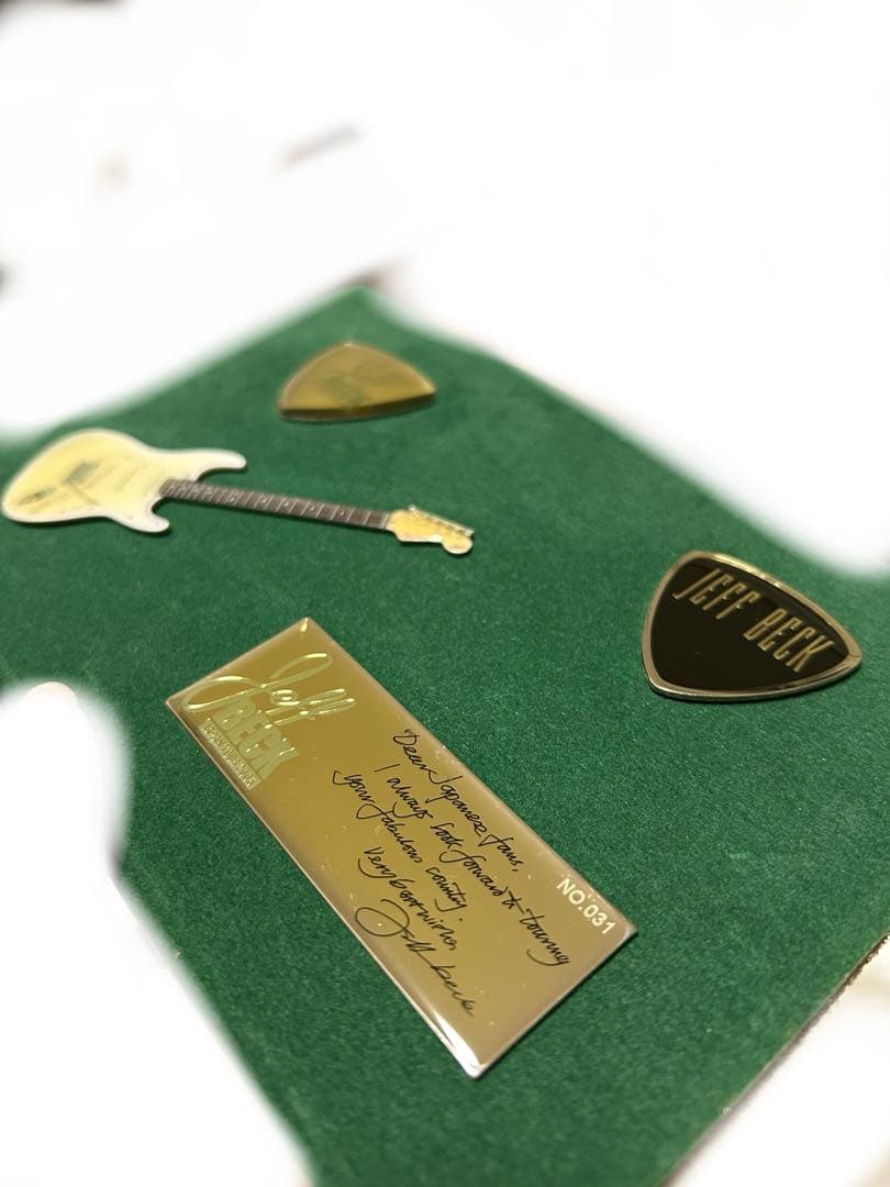 ジェフベック　ツアー　グッズ　バッジ　レア