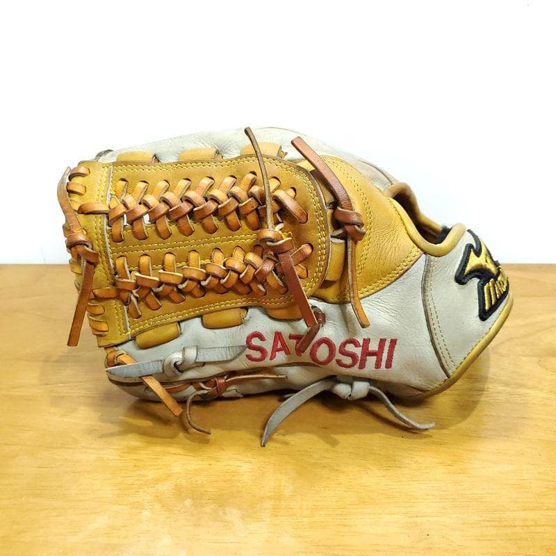 ミズノプロ プロ支給品 山崎敏選手 西武L MizunoPro 硬式グローブ