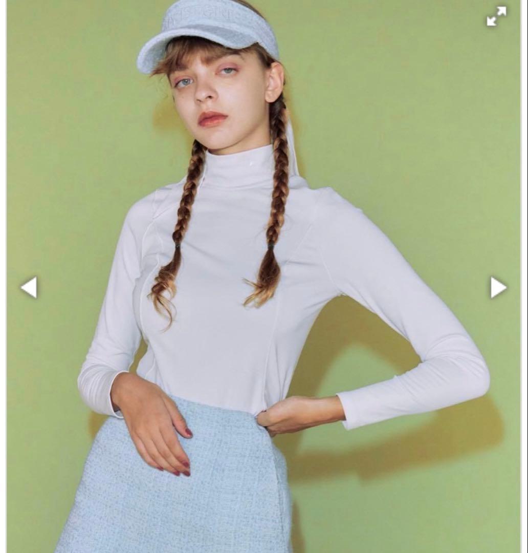 エイミーゴルフ　セットアップ　スカート　春ゴルフ