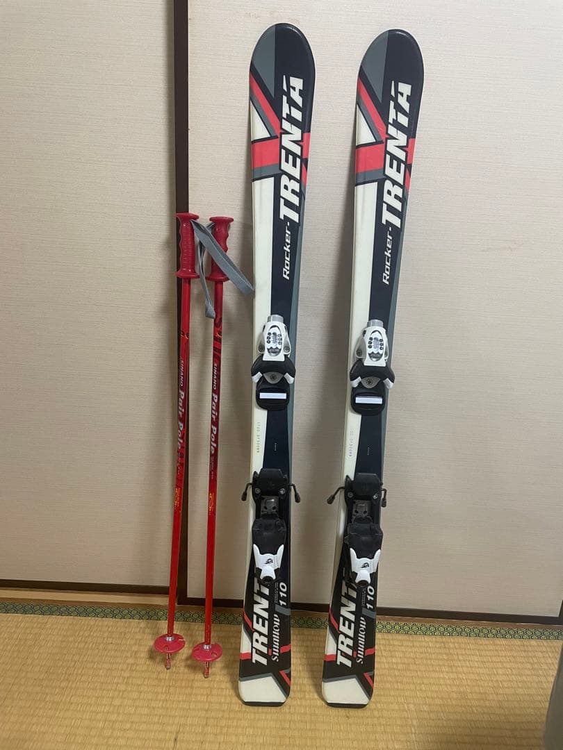 スワローTRENTTA スキーセット 110モデル LOOKビンディング付き
