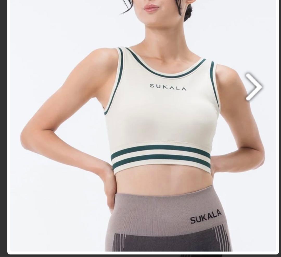 SUKALA ストライプデザイン ヨガウェア セット