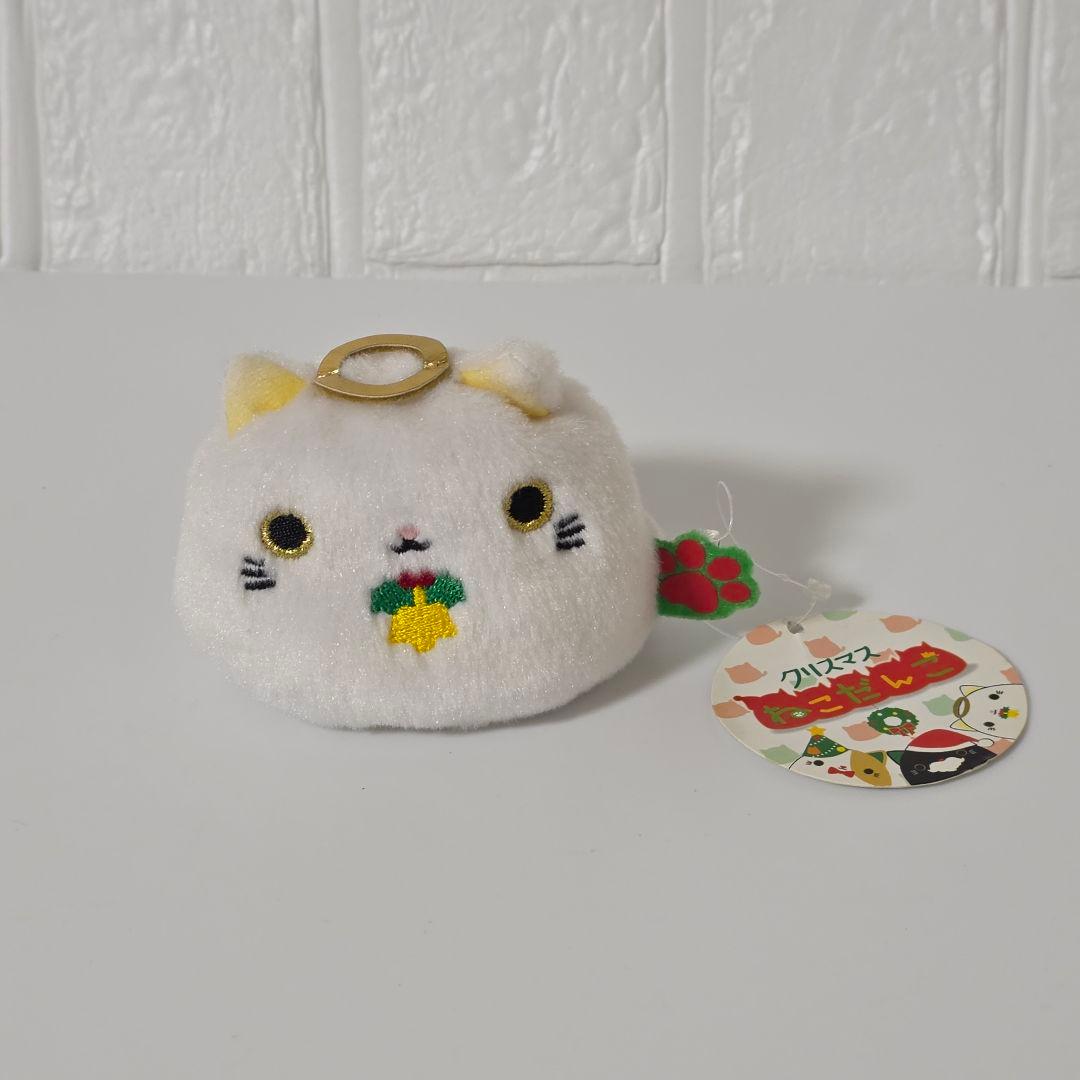 ねこだんご クリスマス お手玉 ぬいぐるみ エンジェル 天使 三英