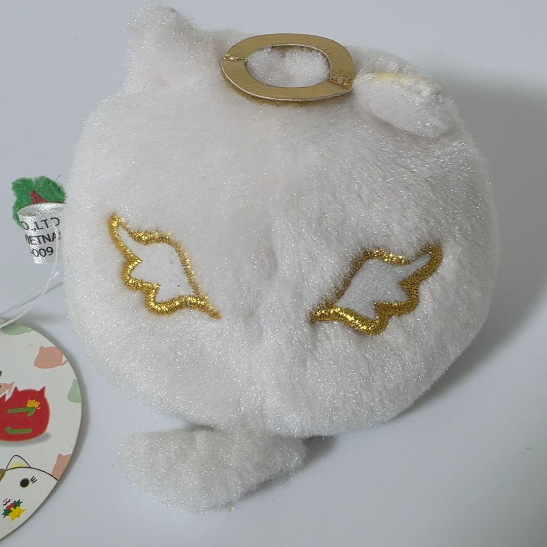 ねこだんご クリスマス お手玉 ぬいぐるみ エンジェル 天使 三英