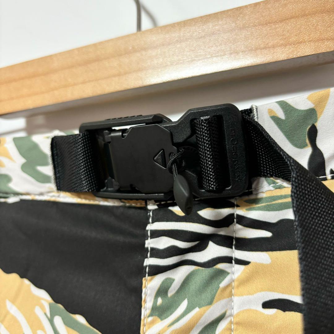 新品 ラッセルノ ゴルフ ウィンドストップ パターン ロングパンツ カモ L 5