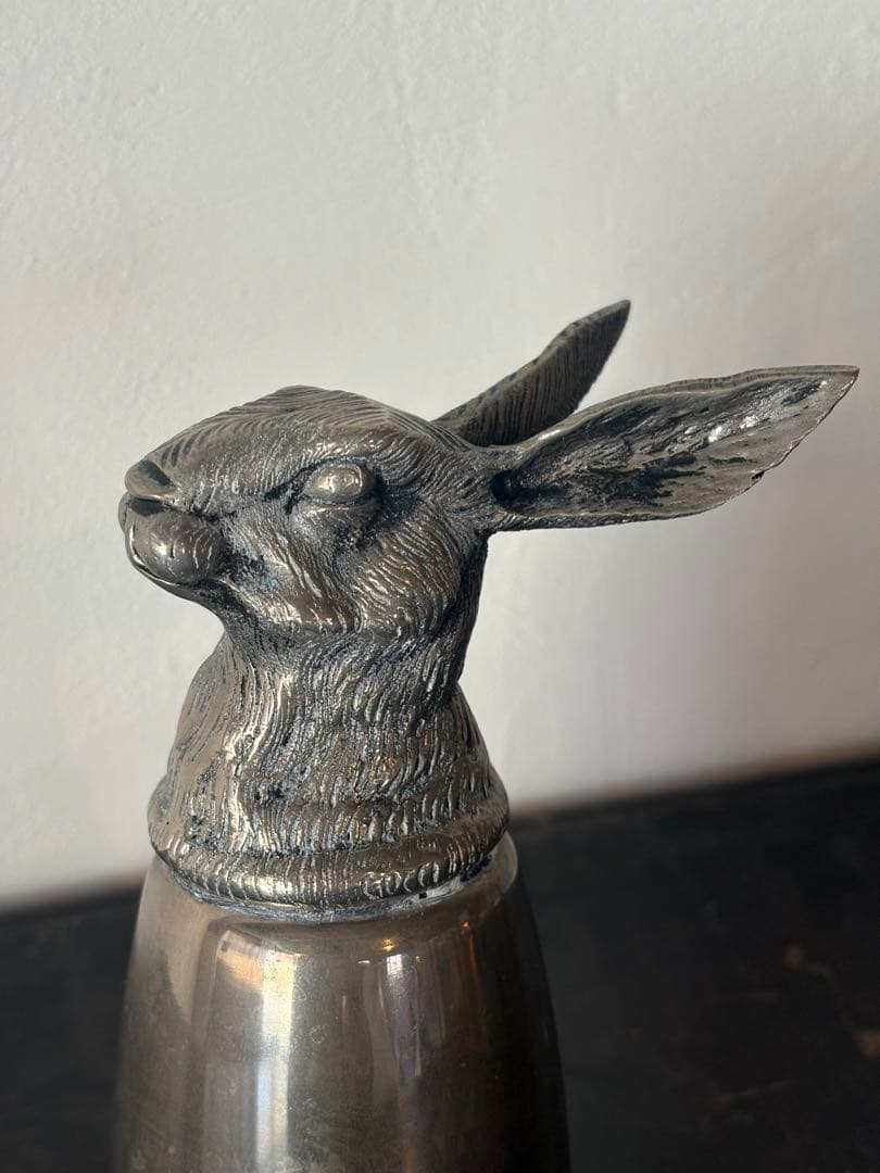 ヴィンテージ 70年代 GUCCI ラビット スターラップ イタリア シルバー