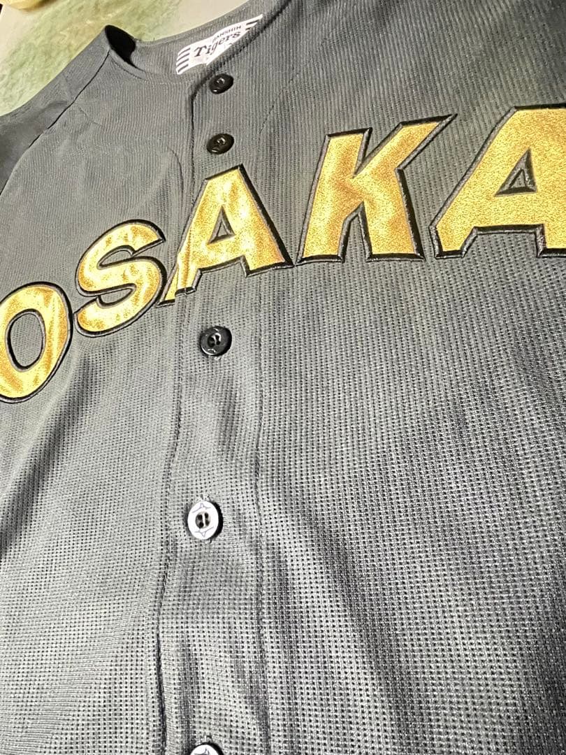 の 阪神タイガース 大山悠輔 ブラックダイナマイト ユニフォーム M
