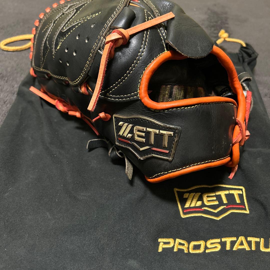 ZETT PROSTATUS フルオーダー　硬式左投げ投手用グローブ