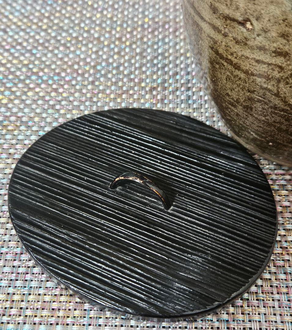 遠州七窯　江戸時代　古高取　高取焼　窯変 水指　木製蓋　江戸伝世時代箱附　茶道具