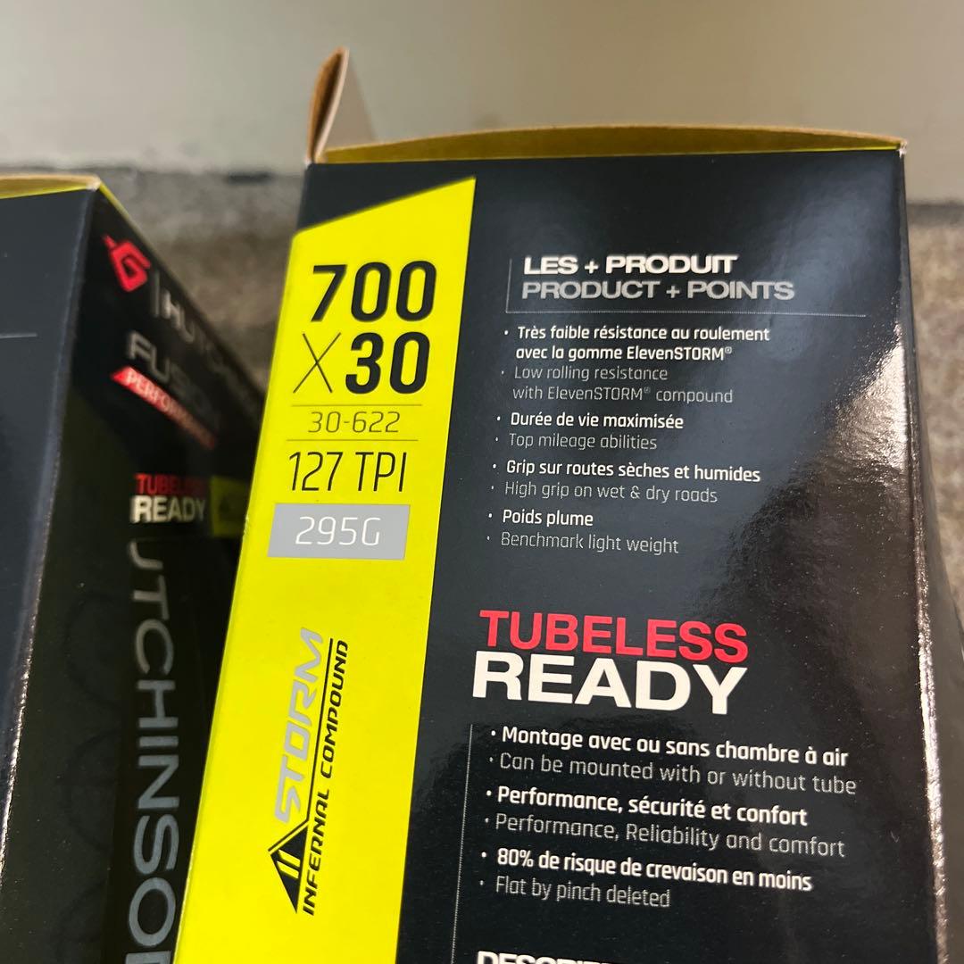 HUTCHINSON FUSION5 700x30 チューブレスレディタイヤ