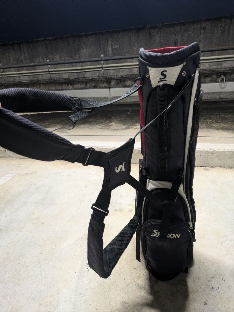キャディバッグ　DUNLOPスリクソン　スタンド式　軽量