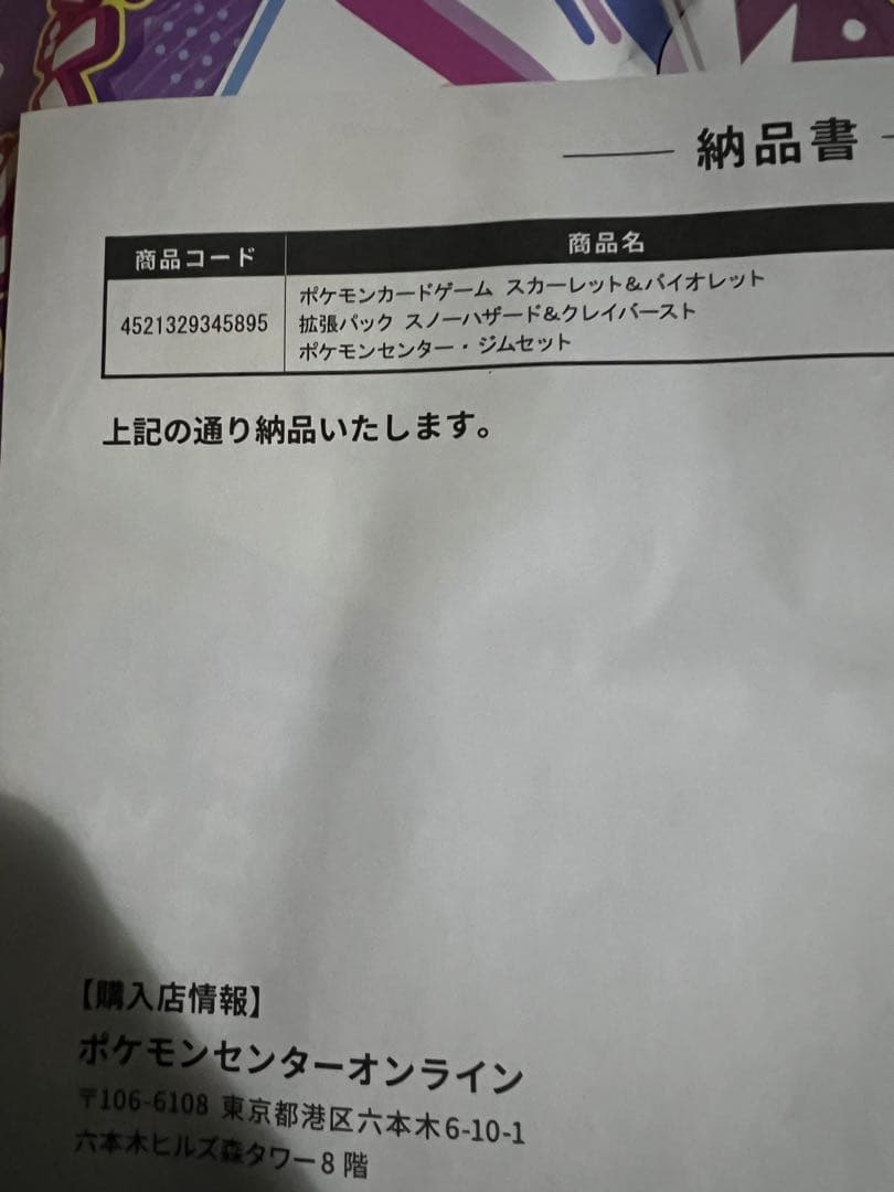 スノーハザード&クレイバースト ポケモンセンター・ジムセット」