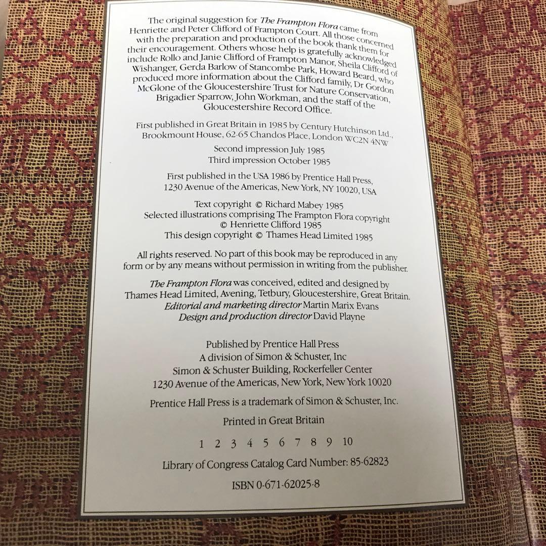 19世紀初頭の美しい植物画コレクション　ヴィンテージ本　古書 植物図鑑