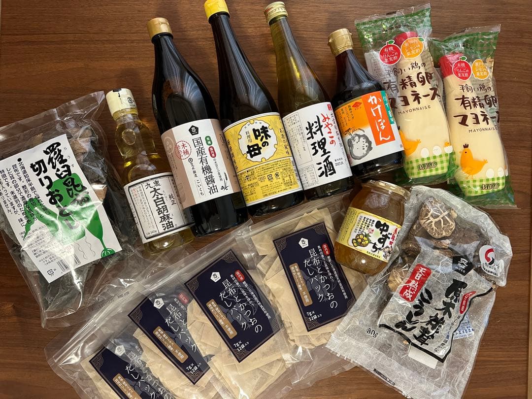 厳選 調味料14点＋オマケ1点 ムソー 長工 馬路村 味の一 九鬼産業 無添加