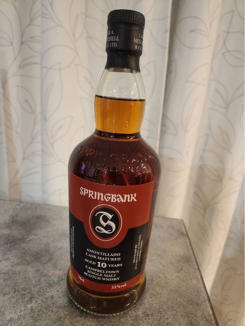 Spring bank 10年 アモンティリャードキャスク 700ml