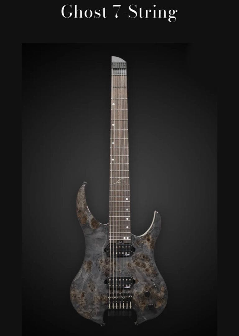 Legator Guitars Ghost G7-SS ヘッドレスギター