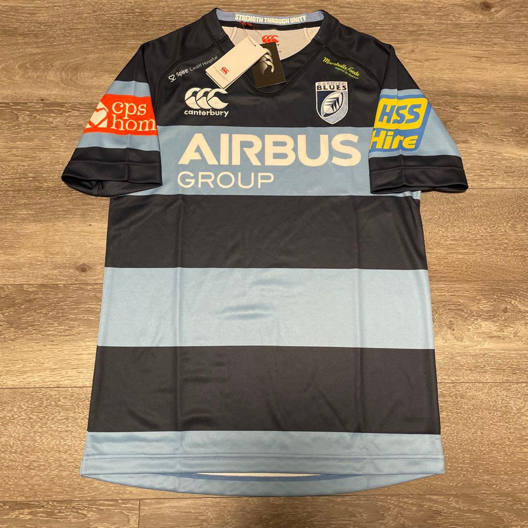 デッドストック canterbury CARDIFF BLUES Jersey2