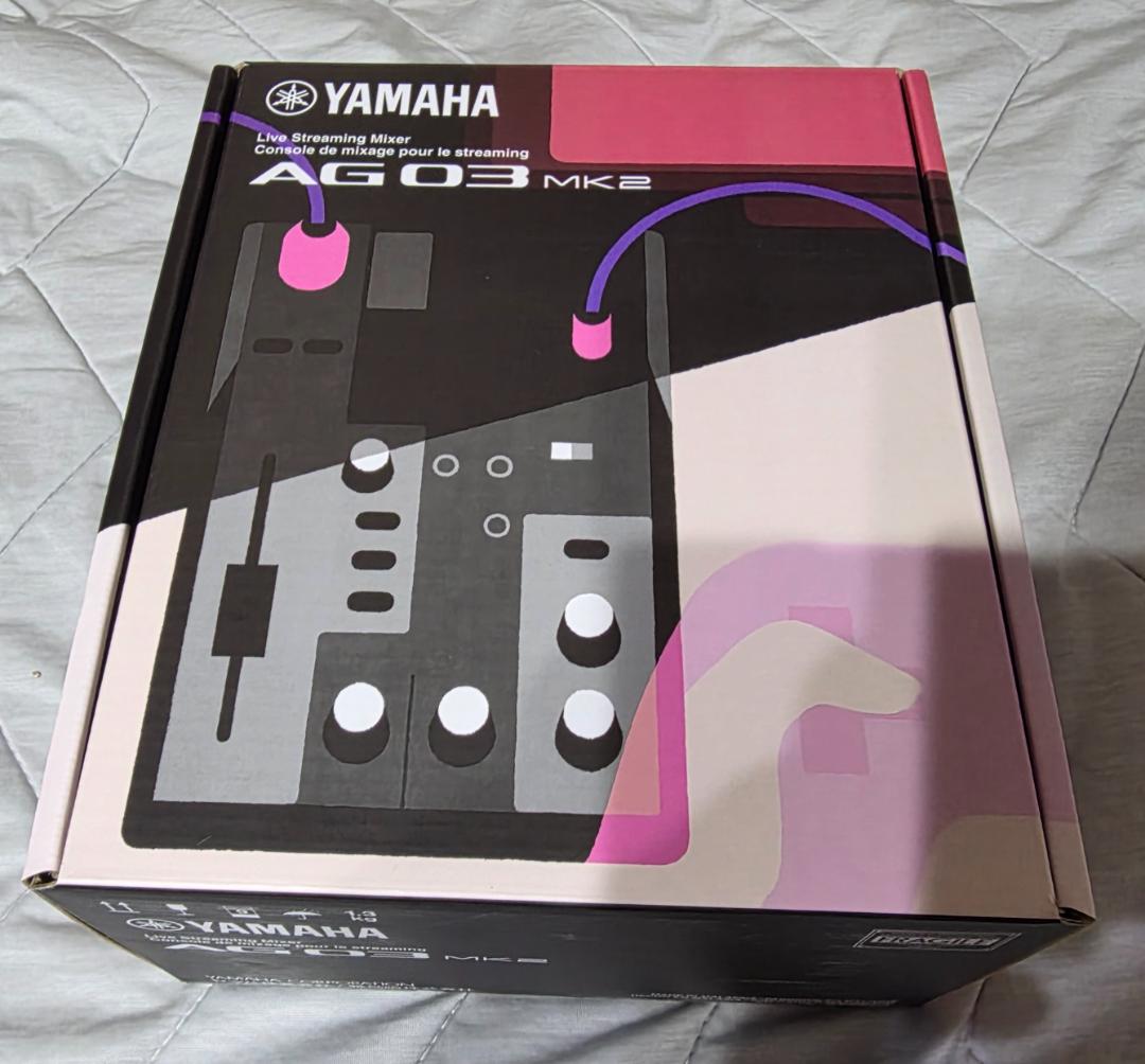 【美品】YAMAHA AG03mk2 オーディオインターフェイス