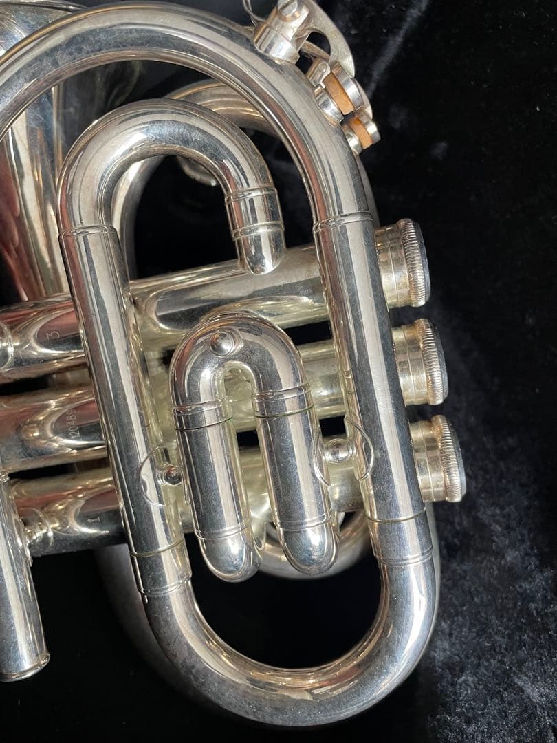 J.Michael ポケットトランペット MPT250S SV シルバー 管楽器